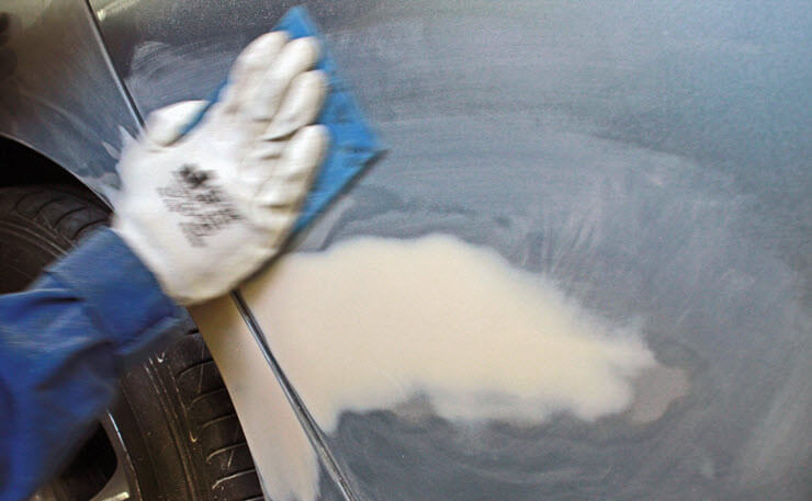 покраска царапин на автомобиле своими руками